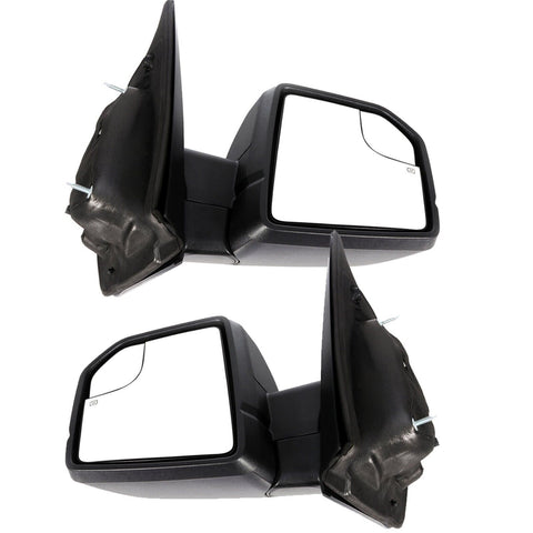 ECCPP Tow Mirrors Fit For 2015-2019 For F150 Pickup Truck Power Adjusted Heat...