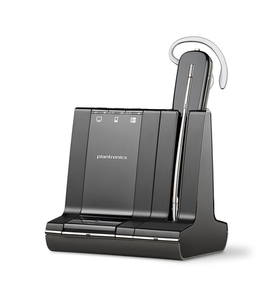 Plantronics Savi 740 Wireless Headset System for Unified Communication Black