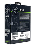 Mackie MP-240 Monitor Earphones Dual Hybrid Driver, Black