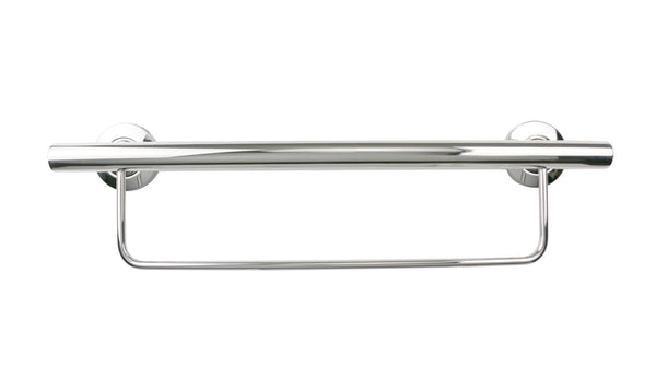 24&#8221; Designer Newport Wall Mount Bathroom Shower Grab Bar with Towel Bar, P
