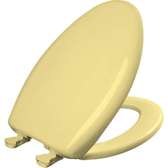 Bemis Classic Colors Slow Close Toilet Seat, Easy Clean Hinges and Durable Pl...