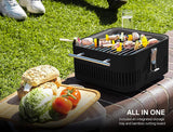 Everdure CUBE Portable Charcoal Grill, Tabletop BBQ, Perfect Matte Black