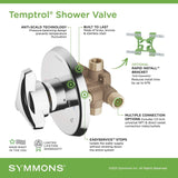 Symmons 262XBODY Temptrol Brass Pressure-Balancing Tub and Shower Valve with ...