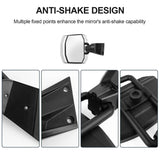 Anti-shake Door Off Mirrors Compatible with 2007-2018 Jeep Wrangler JK JKU Un...