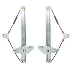 TRQ Front Power Window Regulator Set Compatible with 1992-1996 Toyota Camry