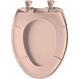 Bemis 1200SLOWT 063 Toilet Seat will Slow Close, Elongated, Venetian Pink