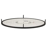 24 inch Matte Black Oval 40 Watt 2800 Lumens Dimmable 24 inches,