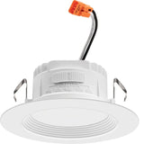 Juno RB4 SWW5 CP6 MW M2 RetroBasics Downlight Trim Kit, Switchable LED White,...