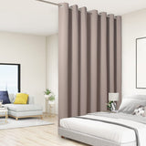 BONZER Room Divider Curtain Total Privacy Wall Noise Reducing Extra Wide Blac...