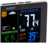 La Crosse Technology Advanced Weather Station with Full-Color LCD & Atomic Ti...