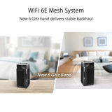 ASUS ZenWiFi Pro AXE11000 Tri-Band WiFi 6E Mesh System (ET12 1PK) - Whole Hom...