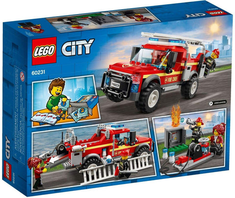 Lego Cami&#243;n de Intervenci&#243;n del Jefe de Bomberos