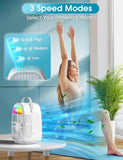 AI Portable Air Conditioners Fan,Evaporative Mini Misting Air Conditioner,Por...