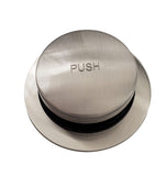 Westbrass 7931817-DC-07 18" Tip-Toe Drain Trim with 2-Hole Overflow Faceplate...