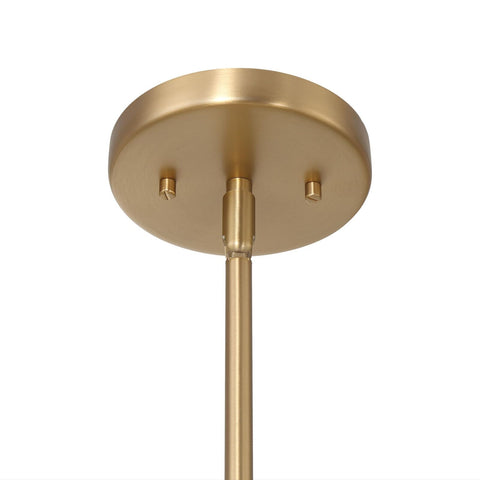 Arte - Industrial Metal 2-Tone Ceiling Light, White and Gold