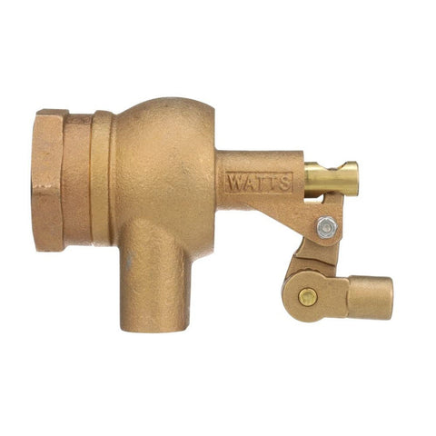 Watts 1250 Series 1-1/4" Bronze Heavy Duty Float Valve, Female NPT Threaded I...