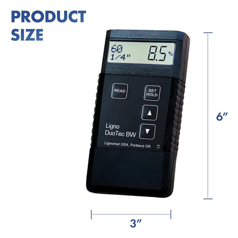 BW Dual Depth - Pinless Moisture Meter - Moisture Detector for Floor Inspecti...