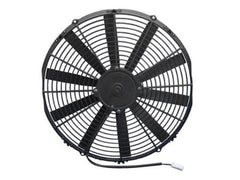 Spal 30100401 16" Straight Blade Pusher Fan, Black