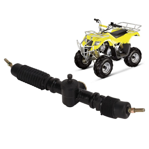 Aramox Steering Gear Rack , 500MM Power Steering Gear Rack 30T Polished Fit f...