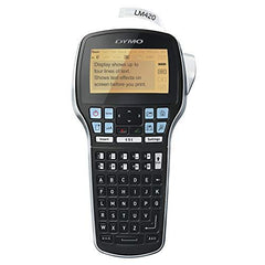 DYMO Label Maker with Adapter | LabelManager 420P Machine Only, Black