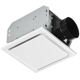 Homewerks 7140-80 Bathroom Fan Ceiling Mount Exhaust 80 CFM, White