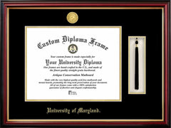 Campus Images MD998PMHGT University of Maryland Tassel Box and Diploma Frame,...