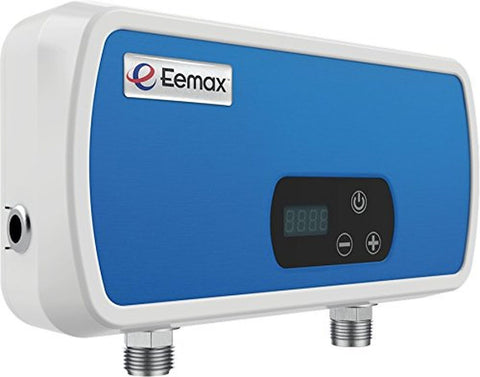 Eemax EEM12004 Electric Tankless Water Heater Point of Use, 4KW, Blue