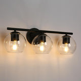 Bathroom Light Fixtures, 3 Light Black Vanity Lights Modern Farmhouse Bathroo...