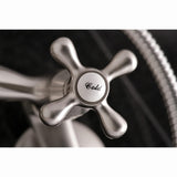 Kingston Brass KS269SN Kingston Clawfoot Tub Faucet, Brushed Nickel 9.13 x 7....