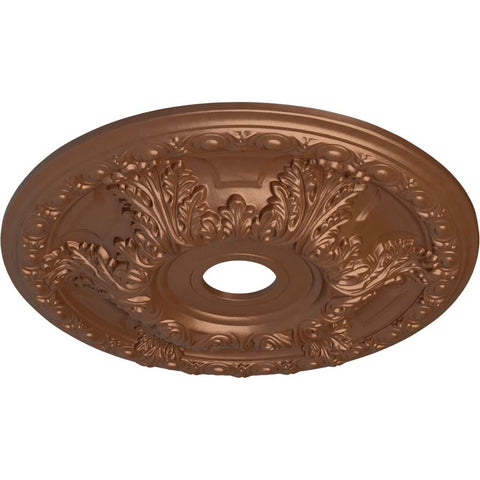 Ekena Millwork CM23GAPOS Granada Ceiling Medallion, 23 3/8"OD x 3 5/8"ID x 2 ...