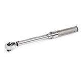 Klein Tools 57010 1/2-Inch Square Drive Torque Wrench, Micro-Adjustable Ratch...