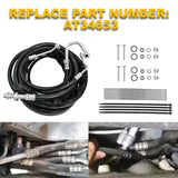 AT34653 Rear AC Line Set Replacement for Acadia, Traverse 2007-2017, Enclave ...