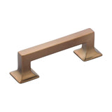 Hickory Hardware Studio Collection Pull 3 Inch Center to Center Veneti Bronze...