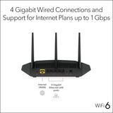 NETGEAR 4-Stream 6 Router (R6700AXS) &#8211; with 1-Year Armor Cybersecurity Sub