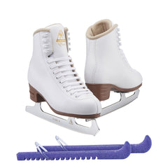 Jackson Ultima Excel White Figure Ice Skates for Women and Girls - Improved, ...