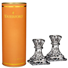 Waterford Giftology Lismore Candlestick Pair, 4" Clear