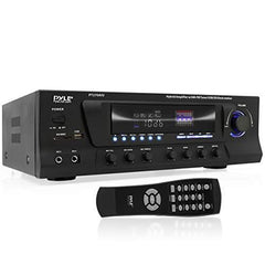 Pyle 300W Digital Stereo Receiver System - AM/FM Qtz. One Size, Black