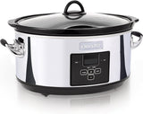 Crock-Pot 7 Quart Programmable Slow Cooker with Digital Timer, Food Polished