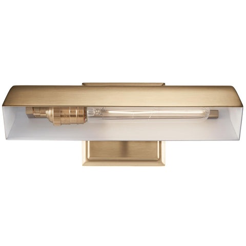 KICHLER Carston 1-Light Picture Light, Updated Traditional Light in Champagne...