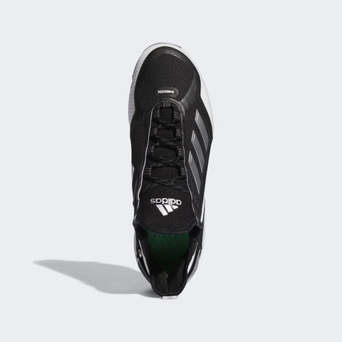 adidas Men's Icon Bounce Baseball Cleats 11 Cblack/Silvmt/Ftwwht