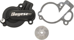 Boyesen WPK-18AB Supercooler Water Pump Cover and Impeller Kit Black