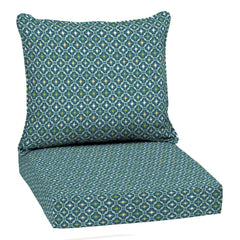 Arden Selections Outdoor Deep Seat Cushion Set, 22 x 24, Rain-Proof, Fade Res...