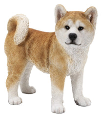 Hi-Line Gift 87790-C Akita Dog Standing Statue