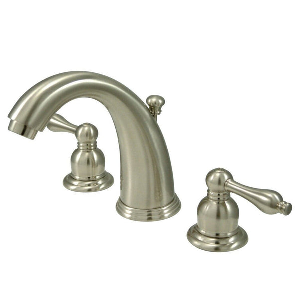 Kingston Brass KB988AL Victorian Widespread Lavatory Faucet with Metal lever ...