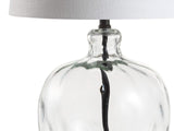 JONATHAN Y JYL1067A Rae 26.5" Glass/Metal LED Table Lamp Cottage French Count...