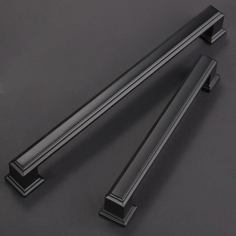 COTYKILEY 10 Pack 10 Inch(256mm) Matte Black Cabinet Handles Black Kitchen Ca...
