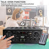 Pyle Upgraded Karaoke Bluetooth Channel Home Audio Sound Power Black