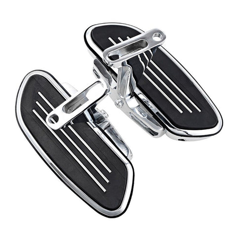 Chrome Streamliner Passenger Footboard Floor Board Mount Kit Compatible with ...