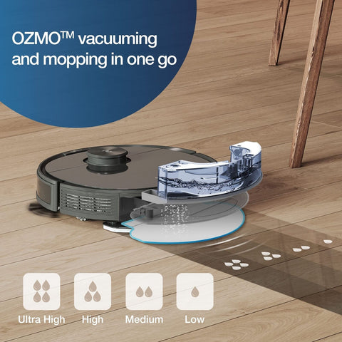 ECOVACS Deebot N8 Pro Robot Vacuum and Mop, Strong 2600Pa Suction, Laser Base...