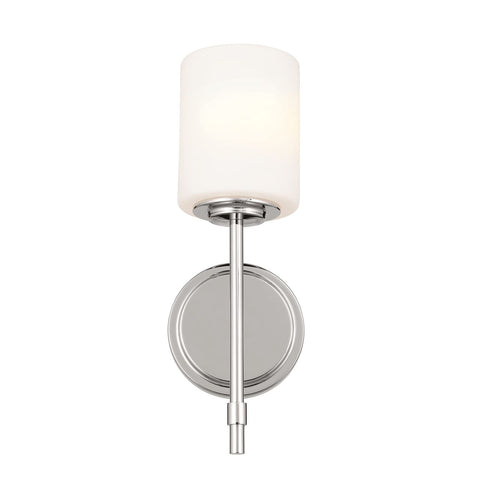 Kichler Wall Sconce 1Lt, Polished Nickel 1 Light